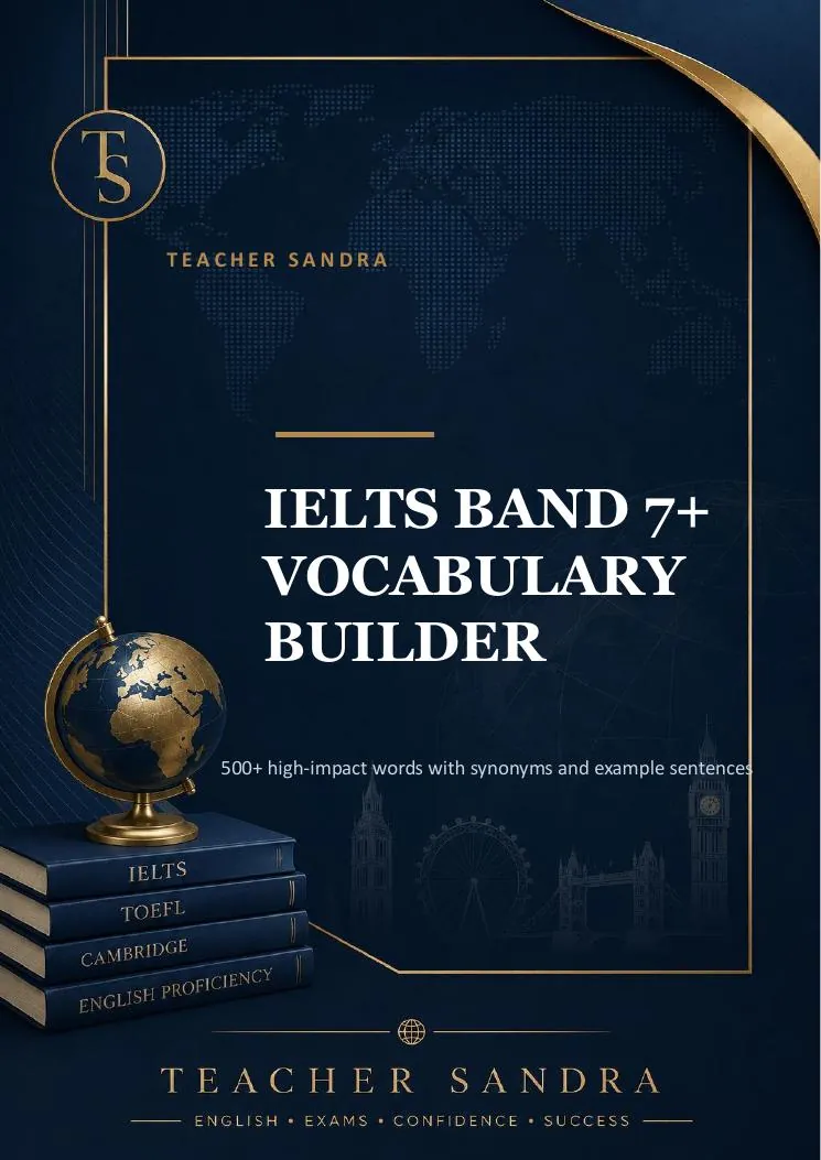 IELTS Vocabulary cover