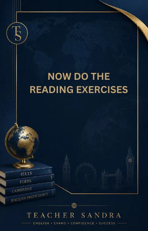Preview of IELTS Reading practice